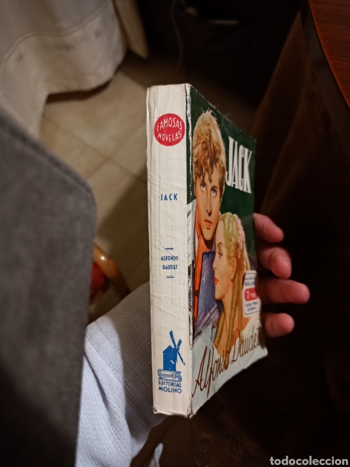 Libros antiguos: Jack. Por Alfonso Daudet. Ed Molino - Foto 2