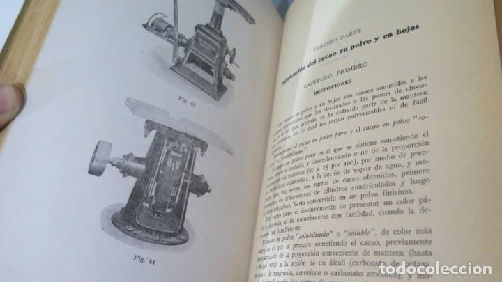 Libros antiguos: 1933.- FABRICACI&Oacute;N DEL CHOCOLATE. P. LUCCA - Foto 7
