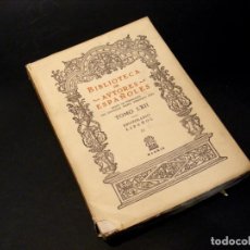 Libros antiguos: EPISTOLARIO ESPAÑOL II (1952) - BIBLIOTECA DE AUTORES ESPAÑOLES - TOMO LXII - VER DESCRIPCIÓN.