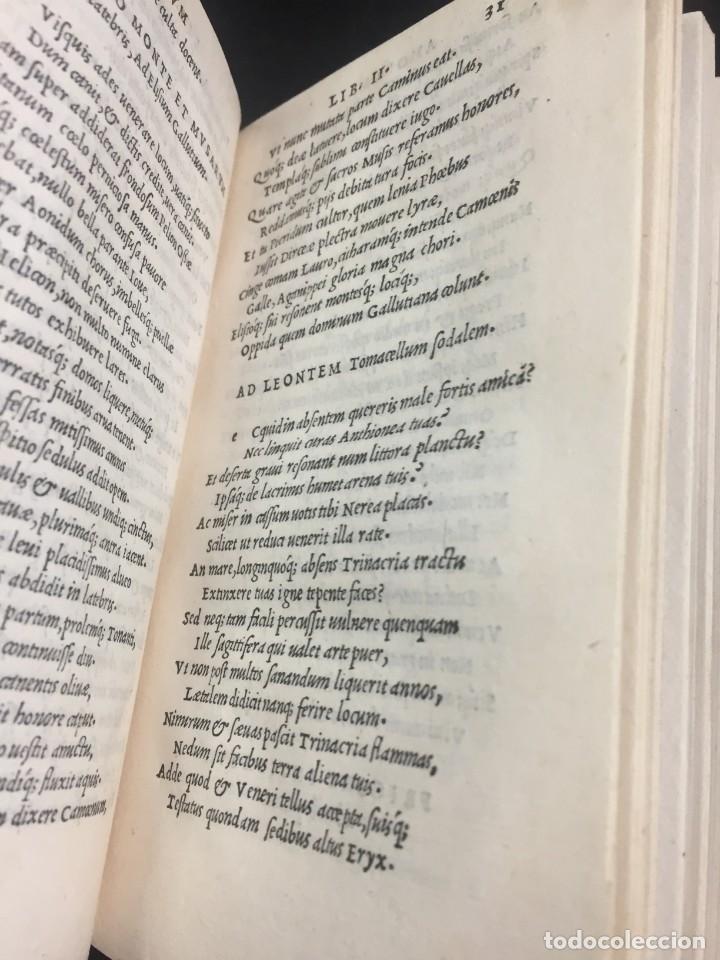 Libros antiguos: 1518 Ioannis Ioviani Pontani. Amorum libri De amore coniugali, Tumulorum, edición original Latín - Foto 8 - 239399620