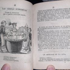 Libros antiguos: ALMANAQUE DE LA RISA PARA 1869. MUY RARO. CON CATÁLOGO DE LIBRERÍA.
