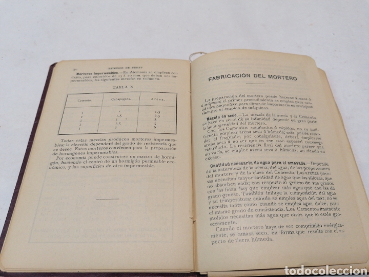 Libros antiguos: Cemento Portland - Foto 3