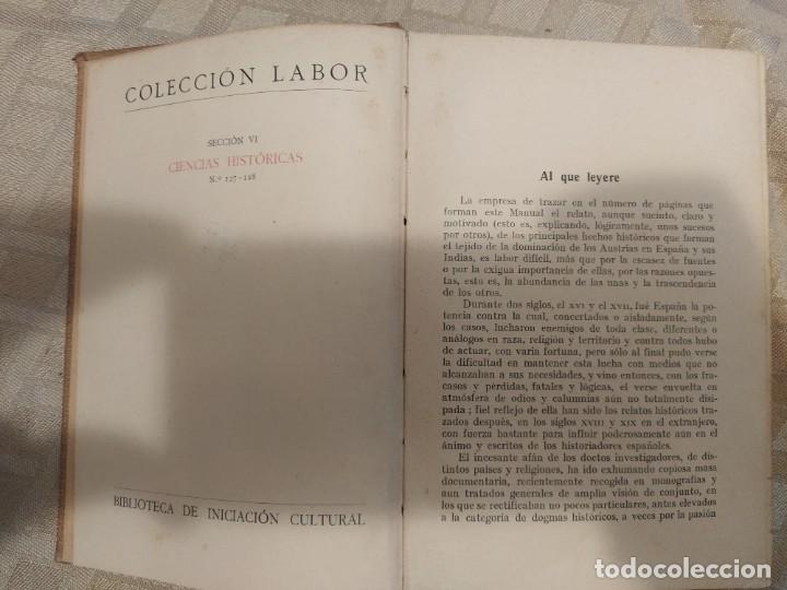 Libros antiguos: Espa&ntilde;a Bajo los Austrias - Foto 3