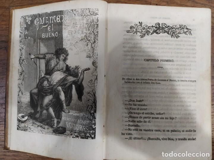 Libros antiguos: Guzman el Bueno. Segunda parte - Foto 4
