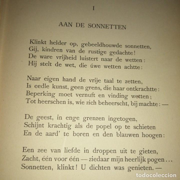 Libros antiguos: Libro a&ntilde;o 1908 JACQUES PERK GEDICHTEN ACHTSTE DRUK &Aacute;msterdam Mathilde - Foto 3