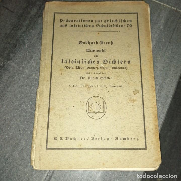 Libros antiguos: Libro a&ntilde;o 1904 PRAPARATONEN LSTEINEFCHENVDICHTERN - Foto 1