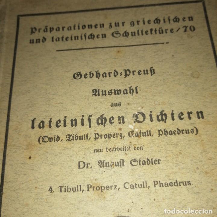 Libros antiguos: Libro a&ntilde;o 1904 PRAPARATONEN LSTEINEFCHENVDICHTERN - Foto 2