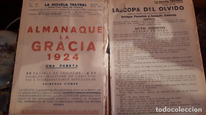 Libros antiguos: Novela teatral de 1924. N&uacute;mero 18. - Foto 3