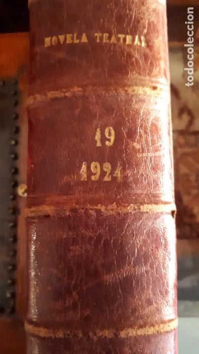Libros antiguos: Novela teatral de 1924. N&uacute;mero 19. - Foto 2