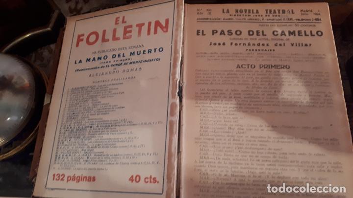 Libros antiguos: Novela teatral de 1924. N&uacute;mero 19. - Foto 3