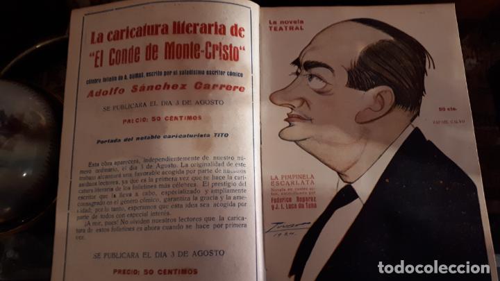 Libros antiguos: Novela teatral de 1924. N&uacute;mero 19. - Foto 1