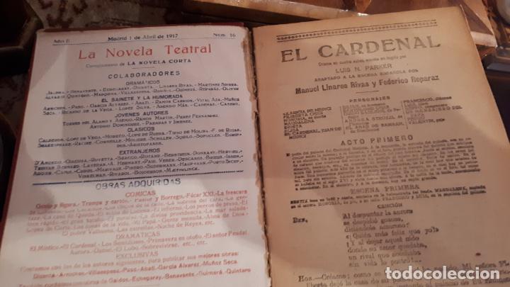 Libros antiguos: Novela teatral de 1917 N&uacute;meros 2 y 3. - Foto 4