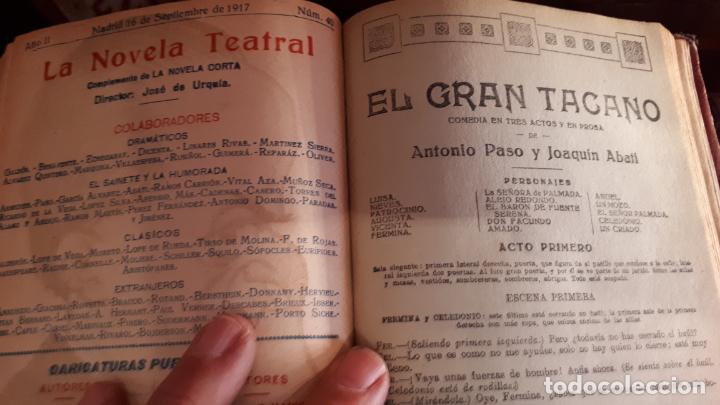 Libros antiguos: Novela teatral de 1917 N&uacute;meros 2 y 3. - Foto 6