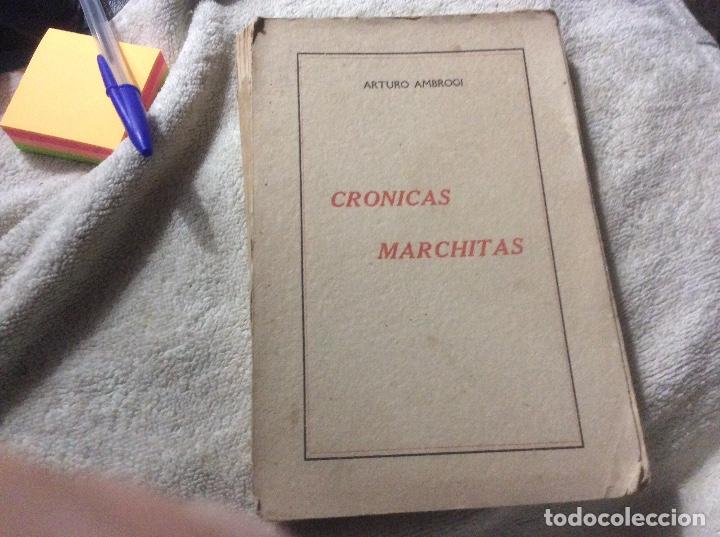 Libri antichi: Arturo Ambrogi Cr&oacute;nicas Marchitas 1916 el centroamericano original primera edicicion