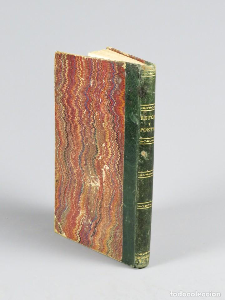 Old books: INSTITUCIONES DE RET&Oacute;RICA Y PO&Eacute;TICA O ELEMENTOS DE LITERATURA-DIEGO MANUEL DE LOS R&Iacute;OS-MADRID 1868