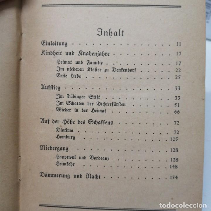 Libros antiguos: Libro a&ntilde;o 1921 HOLDERLIN DIE FUNFZIG BUCHER - Foto 3