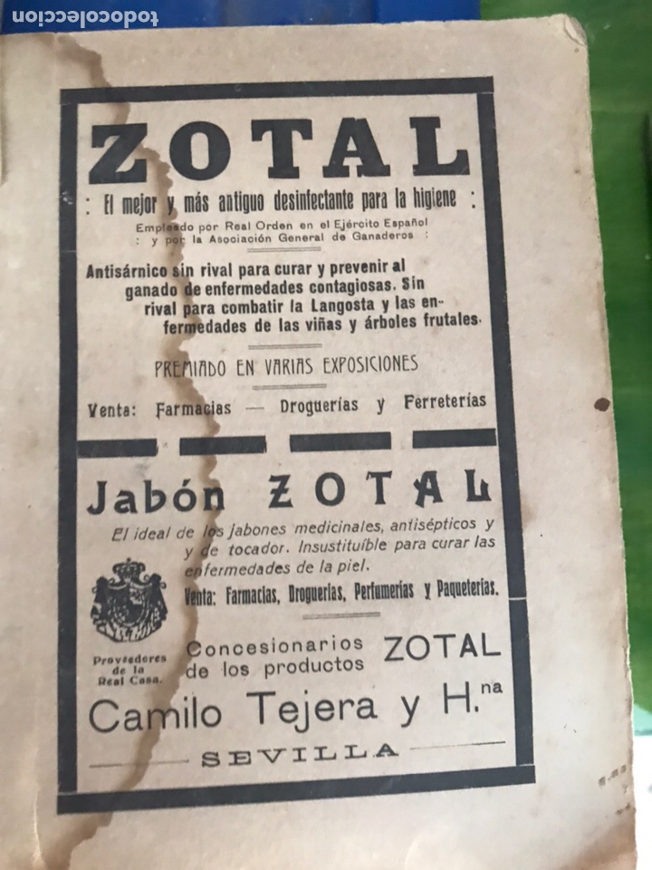 Libros antiguos: Ganado Vacuno. Santos Ar&aacute;n. 1918 - Foto 7