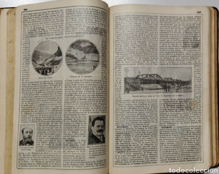 Libros antiguos: Almanaque Bailly- Bailliere .1910. - Foto 2