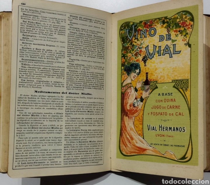 Libros antiguos: Almanaque Bailly- Bailliere .1910. - Foto 6