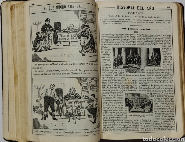 Libros antiguos: Almanaque Bailly- Bailliere .1910. - Foto 9