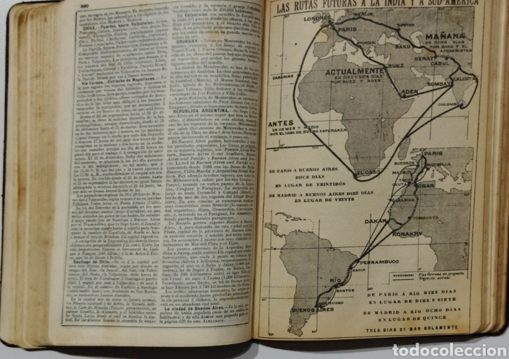 Libros antiguos: Almanaque Bailly- Bailliere .1910. - Foto 10