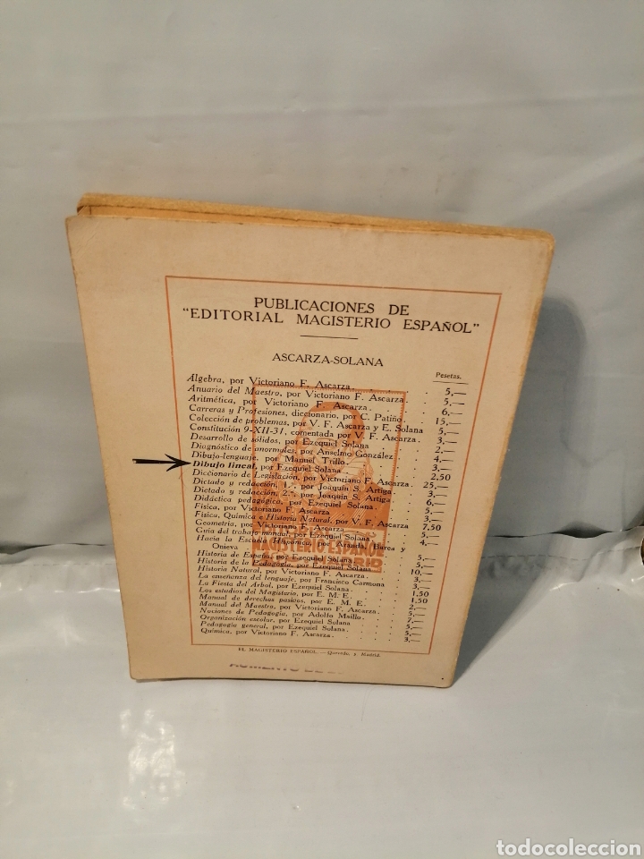 Libros antiguos: Elementos de dibujo lineal aplicado a las artes - Foto 2