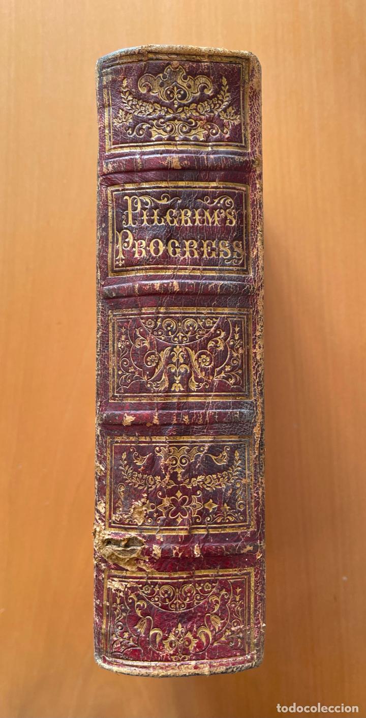 Libros antiguos: The Pilgrim&acute;s Progress / John Bunyan - 1852 * NOVELA ALEG&Oacute;RICA * - Foto 3