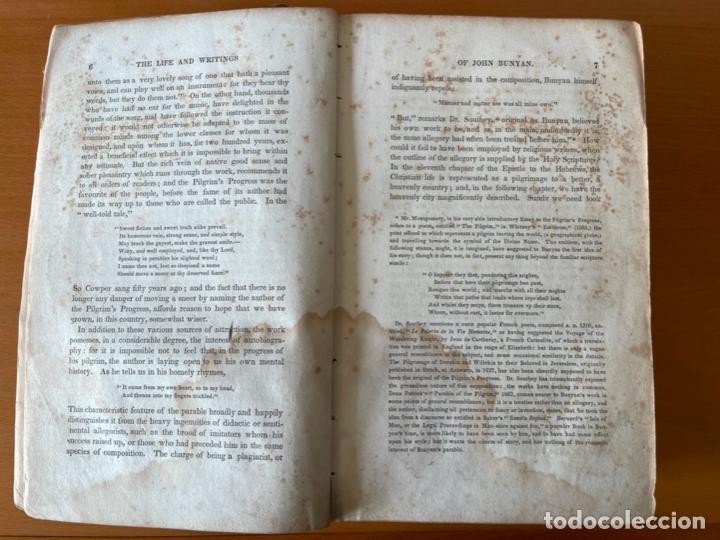 Libros antiguos: The Pilgrim&acute;s Progress / John Bunyan - 1852 * NOVELA ALEG&Oacute;RICA * - Foto 9