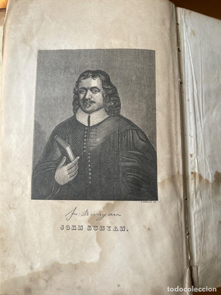 Libros antiguos: The Pilgrim&acute;s Progress / John Bunyan - 1852 * NOVELA ALEG&Oacute;RICA * - Foto 11