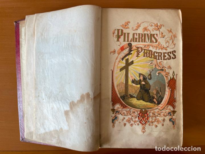 Libros antiguos: The Pilgrim&acute;s Progress / John Bunyan - 1852 * NOVELA ALEG&Oacute;RICA * - Foto 1