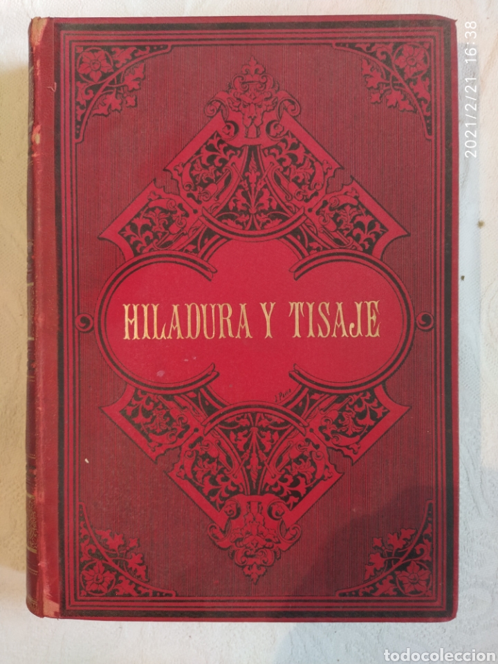 Libros antiguos: HILADURA Y TISAJE - Foto 1