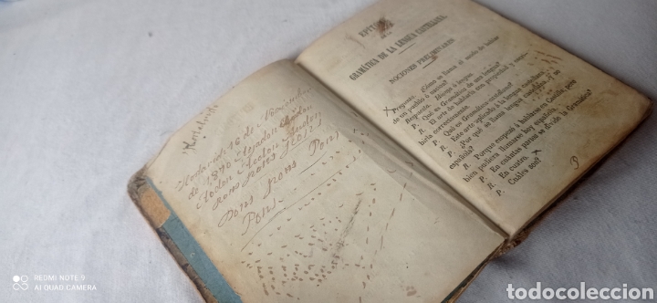 Libros antiguos: EPITOME GRAM&Aacute;TICA DE LA LENGUA CASTELLANA 1862 - Foto 3