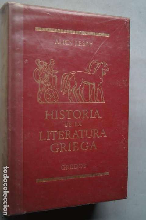 HISTORIA DE LA LITERATURA GRIEGA, ALBIN LESKY (Libros Antiguos, Raros y Curiosos - Literatura - Otros)
