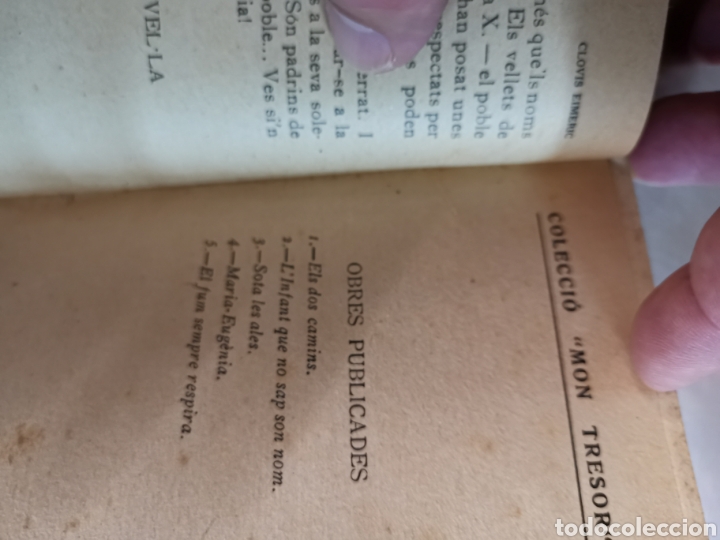 Libros antiguos: Libro El fum sempre respira de Clovis Emeric - Foto 7