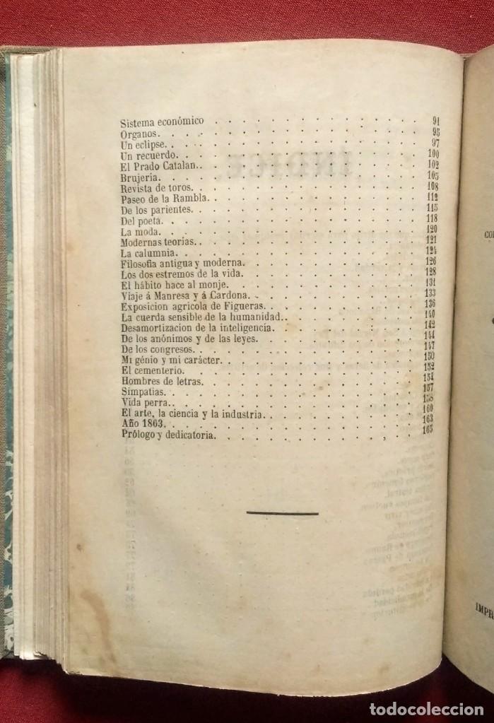 Libros antiguos: CUALQUIER COSA - I Y II - TINILLO - 1865. - Foto 5