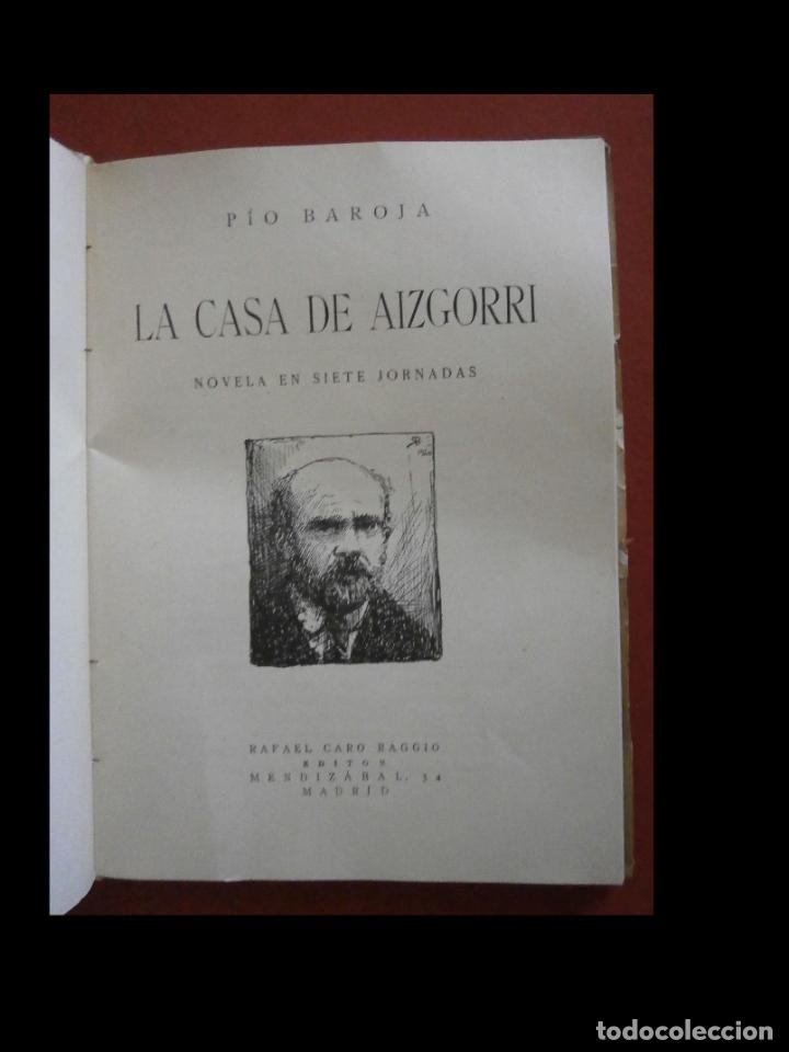 Libros antiguos: La casa de Aizgorri. Pio Baroja - Foto 1
