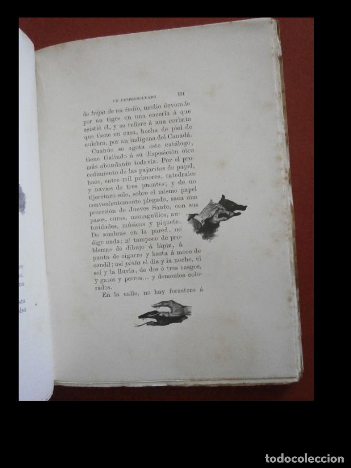 Libros antiguos: Tipos trashumantes. J.M. de Pereda - Foto 3