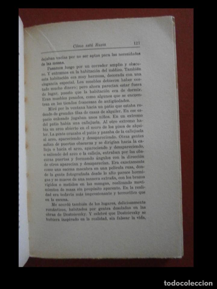 Libros antiguos: C&oacute;mo est&aacute; Rusia. Liam OFlaherty - Foto 3