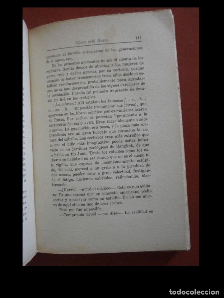 Libros antiguos: C&oacute;mo est&aacute; Rusia. Liam OFlaherty - Foto 4