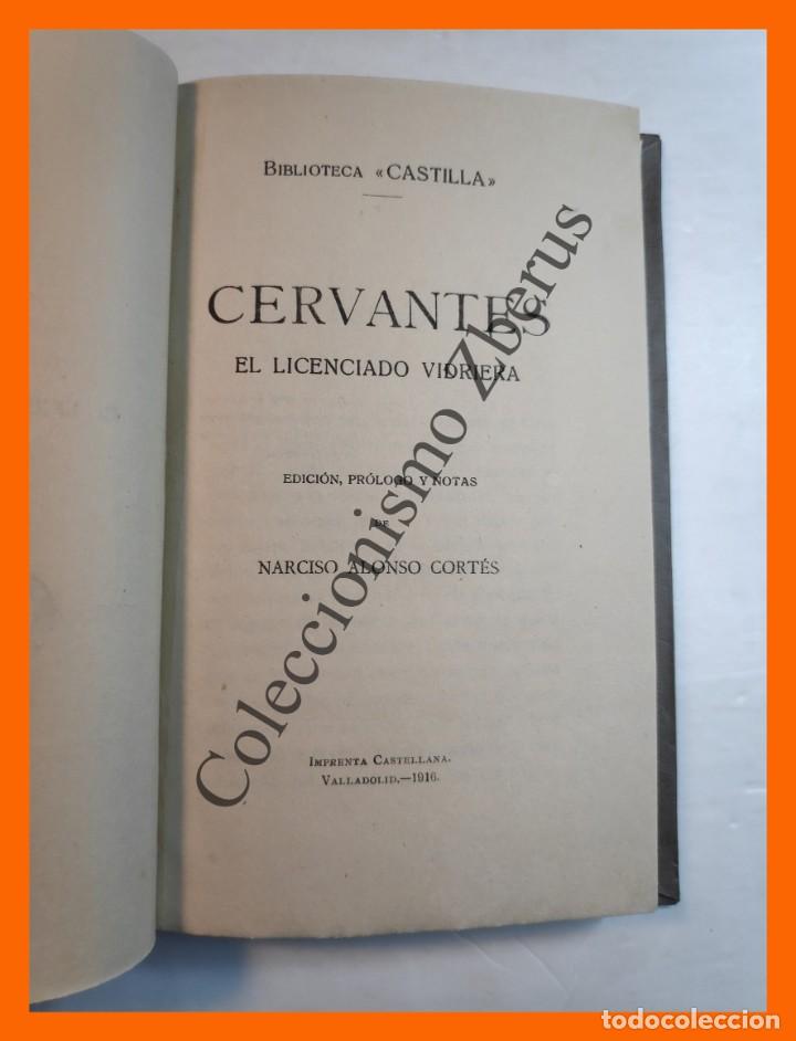 Libros antiguos: El Licenciado Vidriera - Cervantes - Foto 2
