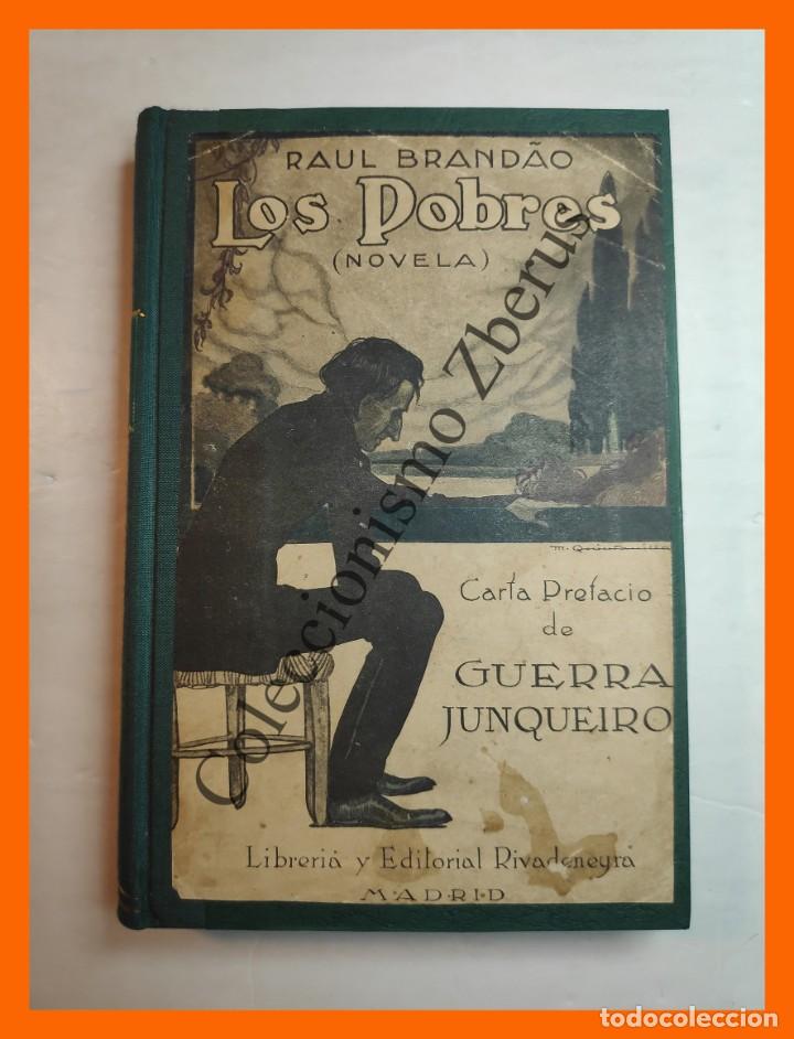 Libros antiguos: Los pobres (novela) - Raul Brandao - Foto 2