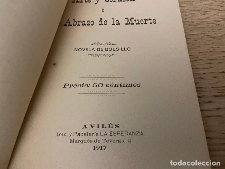 Libros antiguos: ARTE Y CORAZON O EL ABRAZO DE LA MUERTE - MANUEL CODORNIU - 1917 - Foto 5