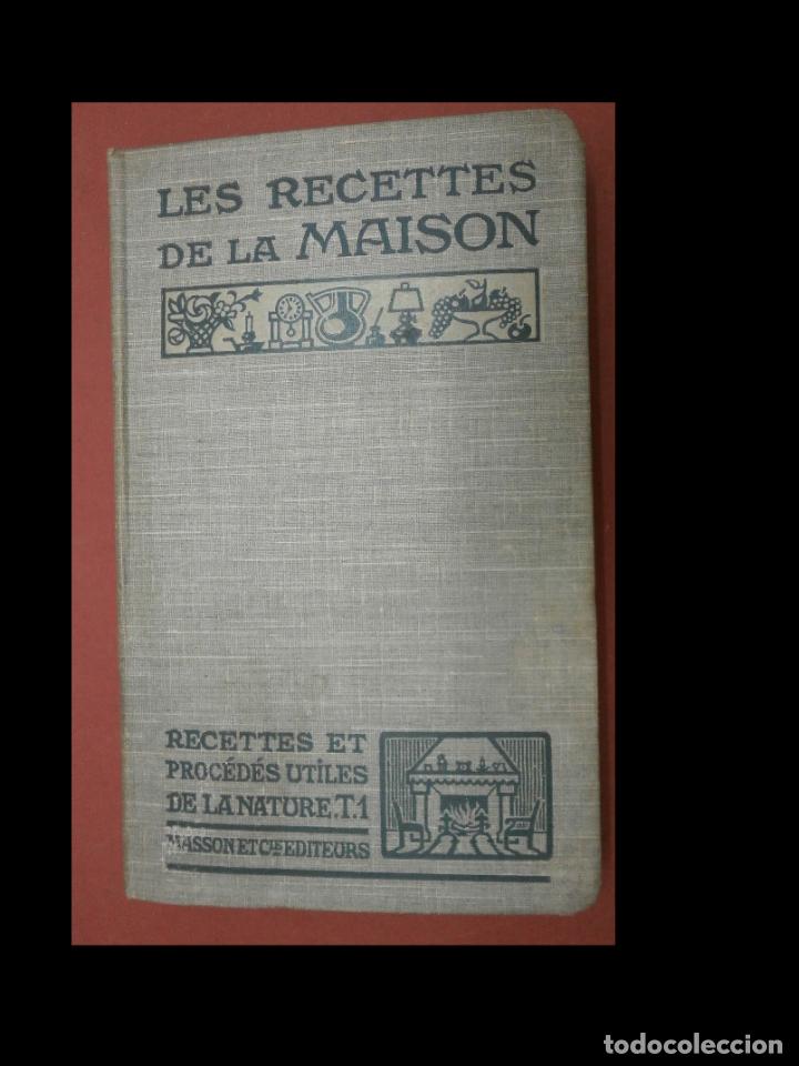 Libros antiguos: Les recettes de la maison. A. Chaplet - Foto 1
