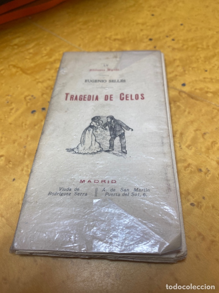 Libros antiguos: TRAGEDIA DE CELOS - EURGENIO SELLES - BIBLIOTECA MIGNON 1910 - Foto 1