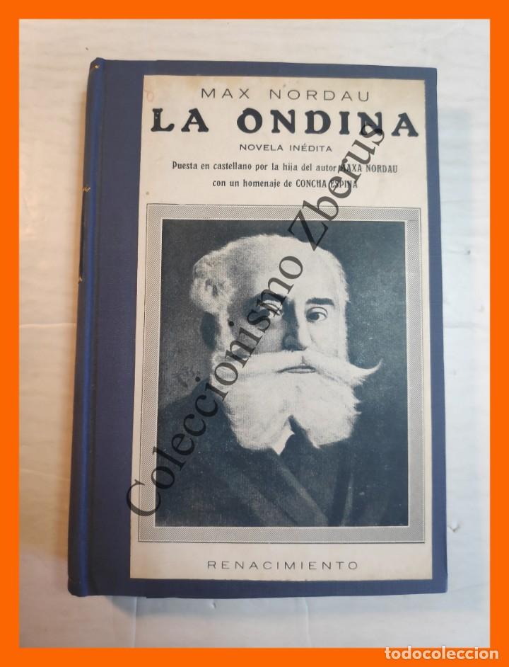 Libros antiguos: La Ondina - Max Nordau - Foto 1