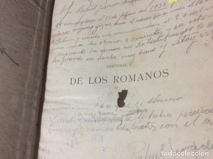 Libros antiguos: HISTORIA DE LOS ROMANOS .V. DURUY. B-1 - Foto 6