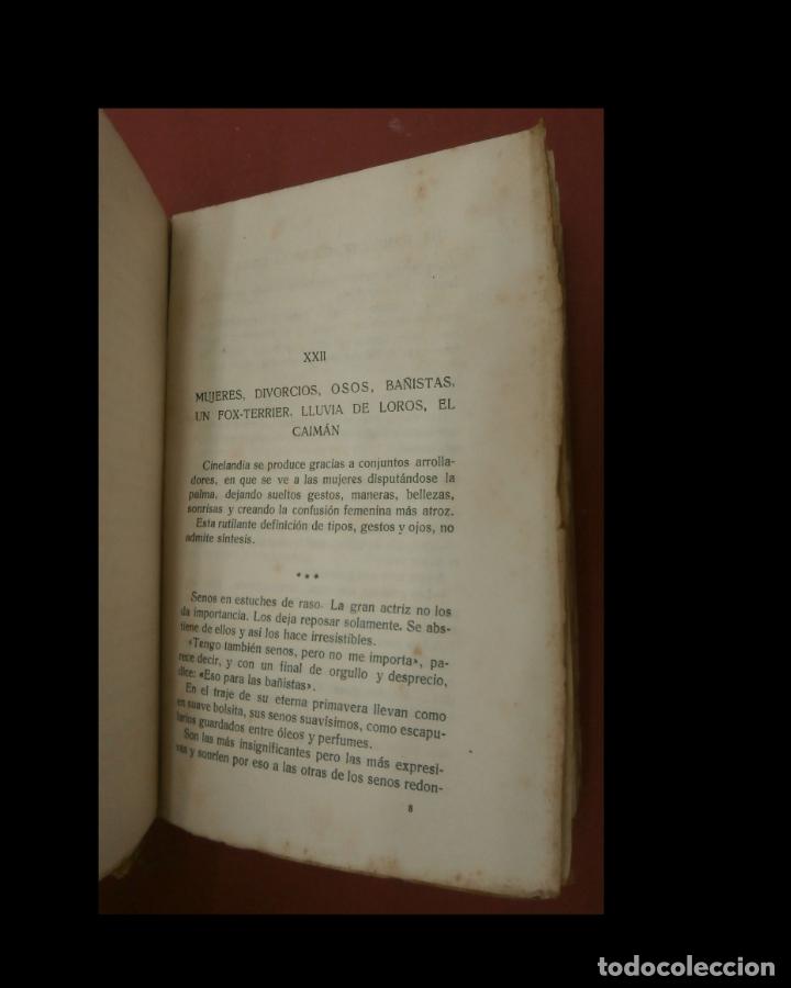 Libros antiguos: Cinelandia. Novela. Ram&oacute;n G&oacute;mez de la Serna - Foto 2