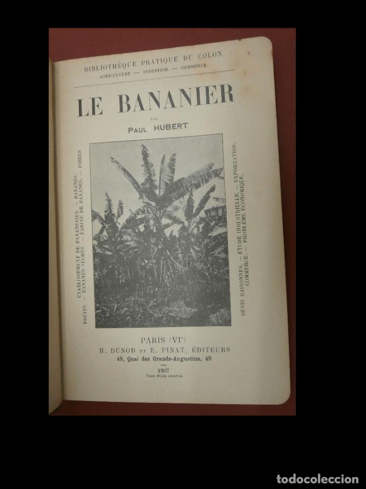 Libros antiguos: Le bananier. . Paul Hubert - Foto 2