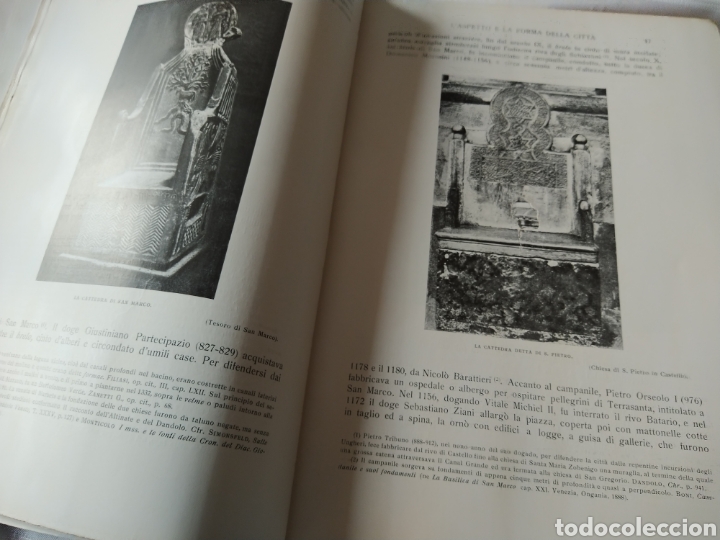 Libros antiguos: La Storia di Venezia nella vita Privata- Pompeo Molmenti- Parte Prima-Bergamo 1905. - Foto 6 - 245941680