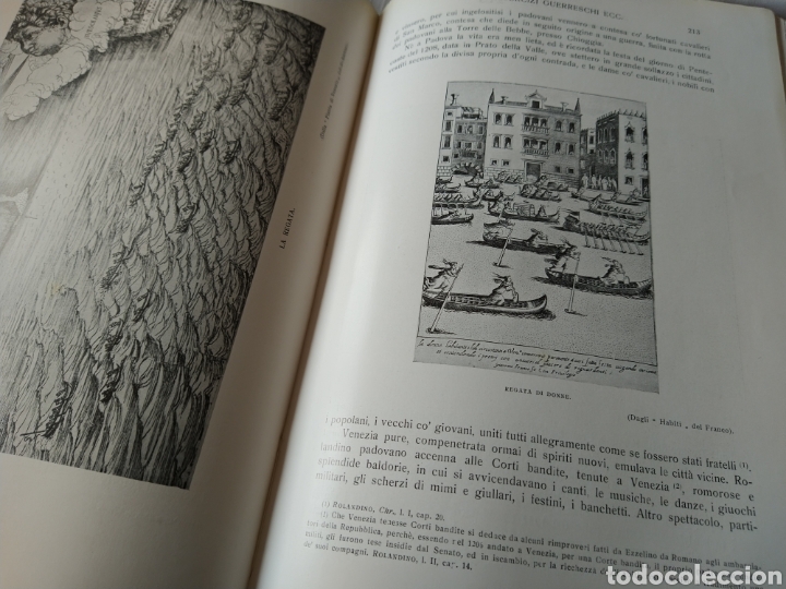Libros antiguos: La Storia di Venezia nella vita Privata- Pompeo Molmenti- Parte Prima-Bergamo 1905. - Foto 11 - 245941680